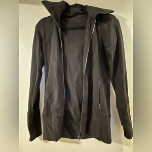 Lululemon black zip up hoodie